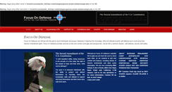 Desktop Screenshot of focus-on-defense.com